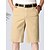 billige arbejdsshorts-Herre Shorts Chino shorts Bermuda shorts Arbejdsshorts Lomme Vanlig Komfort Åndbart Forretning Afslappet Elegant Årgang Sort Gul Uelastisk