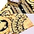 お買い得  メンズシャツセット-男性用 シャツ シャツセット アロハシャツ フラワー グラフィック トーテム 折襟 ゴールド アウトドア ストリート 半袖 プリント 衣類 ファッション ストリートファッション デザイナー ソフト