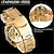 abordables Relojes mecánicos-Forsining hombres reloj mecánico de lujo esfera grande negocio de la moda esqueleto hueco automático automático luminoso impermeable reloj de acero inoxidable