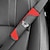 cheap DIY Car Interiors-Carbon Fiber Leather Shoulder Protector For Automobile Safety Belt