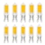 abordables Ampoules LED double broche-10pcs 2w led bi-broches 200 lm g9/ g4 t 1 perles led cob blanc chaud/ blanc dimmable 220-240 v