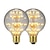 levne Klasické žárovky-led vintage edison žárovky g125 žárovky ve tvaru ohňostroje 3w e26 e27 2300k dekorativní žárovky