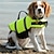 abordables Ropa para perro-Nuevo chaleco salvavidas para perros, chaqueta de natación para perros, chaleco salvavidas para mascotas, chaqueta de natación de seguridad para mascotas