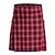 economico Fondi-Retrò Vintage Punk &amp; Gotico Medievale Gonna Kilt scozzesi utilitari Plaid Costume Per uomo Celtico Mascherata Festa / Sera Adulti Gonna