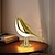 levne Stolní lampy-noční světlo straka s tříbarevným dotykovým ovládáním stmívatelné roztomilý ptáček noční světlo dobíjecí aromaterapeutická stolní lampa do ložnice školka kancelář auto domácí dekorace