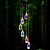cheap Solar String Lights-Solar Wind Chime Wishing Bottle LED Color-Changing Good Luck Bottle Wind Chime Hanging Light