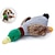 ieftine Jucării Pisică-drăguț jucărie cu sunet de rață de pluș umplut animal scârțâit jucărie pentru câine curățenie dinți câine mesteca jucării frânghie