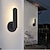 abordables appliques murales extérieures-Applique murale extérieure à LED conception de revêtement étanche 10w éclairage applique murale chambre moderne lumière blanche chaude