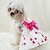 tanie Ubrania dla psów-Nowa kwiecista spódniczka dla zwierzaka bawełniana śliczna wiosenna/letnia odzież dla psów artykuły dla zwierząt
