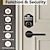 Χαμηλού Κόστους Κλειδαριές Πόρτας-doodle αυτόματη αδιέξοδο έξυπνη κλειδαριά εσωτερική πόρτα συνδυασμένη κλειδαριά doodle έξυπνες κλειδαριές