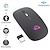preiswerte Mäuse-X15 kabellose Bluetooth-Maus, wiederaufladbar, leuchtende USB-Gaming-Maus für PC, Gamer, Tablet, Laptop