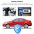 billige Bil-DVR-spejl dash cam 7&quot; berøringsskærm 1080p front og bag dobbelt dash kamera til biler forbedret nattesyn backup kamera med g-sensor parkeringsmonitor sløjfeoptagelse og parkeringstilstand