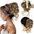 abordables Chignons-chignons Chignon Cordon Cheveux Synthétiques Pièce de cheveux Extension des cheveux Bouclé Soirée Usage quotidien Soirée &amp; Evénement A1 A2 A3