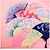 cheap Home Supplies-Folding Fans Vintage Style Silk Folding Fan Chinese Japanese Pattern Art Craft Gift Home Decoration Ornaments Dance Hand Fan 7 inches