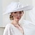 billige Partyhatter-hatter lin solhatt topp lue sinamay hatt bryllup strand elegant britisk med blomster tyll hodeplagg hodeplagg