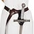 cheap Historical &amp; Vintage Costumes-Warrior Knight Ritter Retro Vintage Medieval Renaissance Waist Belt Men&#039;s Women&#039;s Costume Vintage Cosplay Party / Evening Belt