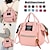 cheap Backpacks &amp; Bookbags-Women&#039;s Handbag Crossbody Bag Bucket Bag Boston Bag Nylon Shopping Daily Zipper Large Capacity Durable Anti-Dust Solid Color Color Block Light Pink Light Blue RGB