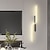 ieftine Lumini LED de Perete-lightinthebox led aplic de perete interior liner design 60-120cm/23.4-46.8in curba interioară lampă de perete cu led modernă, simplă, aplicabilă pentru dormitor, sufragerie, baie, coridor ac110v