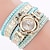 cheap Quartz Watches-Luxury Ladies Fashion Love Dial Bracelet Watch Women Dress Rhinestone Soft Strap Quartz Watches Montre Femme
