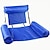 cheap Throw Pillows,Inserts &amp; Covers-Pool Float Hammock Chairs Water Floating Chair For Adults Inflatable Pool Lounge Chair Summer Portable Soft Swimming Chair For Beach Summer Themed Party Water Fun