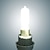 billige Bi-pin lamper med LED-6stk 3,5w led bi-pin lys 300 lm g9 /g4 t 1 led perler cob varm hvit /hvit dimbar 220-240 v