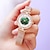 tanie Zegarki kwarcowe-damskie zegarki kwarcowe marki Olevs z diamentami siatkowy pasek modele zegarki damskie zielony duch wodoodporne eleganckie ozdobne zegarki damskie