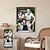 olcso Portré nyomatok-egyedi falfestmény vászon család egyedi portré nyomatok és poszter - személyre szabott családi poszter 30x40cm/12&#039;&#039;x16&#039;&#039; személyre szabott valentin ajándék egyedi gyártás