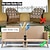 billige Camping &amp; vandreture-8 stk ekstra stærke stik havemøbelclips polyrattan møbelclips til lounge sæt klips klips til havemøbel sæt modul udendørs sofa havemøbler