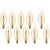olcso Hagyományos izzók-40w izzólámpa vintage edison lámpák izzók gyertya e14 c35l szabályozható dekoratív meleg fehér 2300k retro szabályozható 220-240v