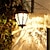 abordables Aplique de pared para exterior-Linterna colgante de jardín solar al aire libre, lámpara de pared solar súper impermeable, decoración de patio, porche de villa, luces de ambiente