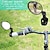 abordables Accessoires pour motos et VTT-2 pièces vélo miroir 360 degrés réglable rotatif guidon miroir grand angle vélo miroir cyclisme rétroviseur antichoc acrylique convexe miroir sûr rétroviseur pour vélo de route de montagne