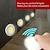 cheap Cabinet Light-3/6 PCS LED Under Cabinet Light Dimmable COB Night Light With Remote Control Cabinet Lights For Wardrobe Cupboard Closet Kitchen