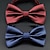 cheap Men&#039;s Ties &amp; Bow Ties-Men&#039;s Bow Tie Neckties Bowtie Pre-Tied Adjustable Bow Plain Wedding Birthday Party