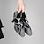 رخيصةأون أحذية لاتيني-نسائي أحذية رقص متخصص أحذية متألقة موضة حذاء يغطي أصبع القدم مشبك للبالغين اللوز أسود