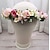 Χαμηλού Κόστους Αξεσουάρ Styling μαλλιών-λουλούδι στέμμα λουλουδάτο στεφάνι κεφαλόδεσμο λουλουδάτο στέμμα φεστιβάλ γάμου φωτογραφικά στηρίγματα κεφαλής (ροζ)