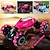 cheap RC Vehicles-Latest 4WD 1:14 Scale Remote Control Stunt Car 2.4G Wireless RC Drift Car Led Lights Watch Gesture Sensor Rotating Children&#039;s Toy Gift