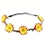 cheap Hair Styling Accessories-Adult Children Hair Band Sun Flower Wreath 5 Daisy Head Flower Bride Hair Accessories Beach Travel Photo Hair Band