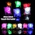 abordables Lampes décoratives, gadgets-12pcs lumineux led glaçons magiques lumineux colorés veilleuses tactiles clignotant glaçons pour les décorations de cuisine de fête d&#039;été
