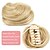 cheap Chignons-2pcs Mini Claw Clip in Messy Space Bun Hair Pieces Cat Ears Fake Synthetic Hair Chignon Donut Hair Bun Extensions Wig Accessory Updo Hairpieces for Women Girls