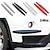 cheap Car Body Decoration &amp; Protection-2/4Pcs Front Rear Bumper Anti-collision Strips Door Body Scratch Automotive Protective Tape Anti-collision Strips Car Accessorie