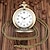 abordables RELOJ DE BOLSILLO-Hot movie extension king&#039;s cross london 9 3/4 plataforma reloj de bolsillo de cuarzo bronce full hunter collar colgante reloj reloj