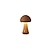 cheap Table Lamps-Mushroom Table Lamp Bedroom Bedside Sleep Night Light Solid Wood Dimmable Atmosphere Light