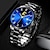 ieftine Ceasuri Quartz-ceasuri de modă pentru bărbați, calendar de lux, ceas cu quartz, cadran mare, ceas de curea din oțel inoxidabil pentru afaceri, ceasuri masculine