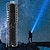 tanie Latarki i światła kempingowe-Wielofunkcyjna ładowalna latarka, 2023 nowa ładowarka i latarka Latarki led 2 w 1, zasięg świecenia 450 m Latarka taktyczna 3 tryby, wodoodporna mini latarka ipx7