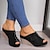 cheap Women&#039;s Sandals-Women&#039;s Wedge Sandals Platform Sandals Plus Size Outdoor Beach Summer Elegant Casual Blue Black