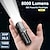 preiswerte taktische Taschenlampen-XHP50 leistungsstarke LED-Taschenlampe, 1500 lm, 3 Modi, wiederaufladbare USB-C-Mini-Taschenlampe, Taschenlampe, Militär-Camping-Taschenlampen können mit einem Klick geschlossen werden
