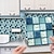 abordables Fondo de pantalla abstracto y de mármol-Cool wallpapers papel pintado de baño 10 piezas panel de pared de mosaico autoadhesivo pegatina de azulejo papel pintado para decoración del hogar cocina habitación impermeable autoadhesivo
