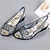 cheap Women&#039;s Sandals-Women&#039;s Wedge Sandals Clear Shoes Outdoor Beach Solid Color Summer Wedge Heel Casual Comfort Minimalism PVC Loafer White Gold Grey