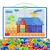 abordables Juguetes de construcción-Rompecabezas de bloques de construcción de clavos de hongos de plástico de 296 piezas - juguetes educativos para que los niños mejoren la cognición del color &amp; Desarrollo intelectual: ¡regalo perfecto
