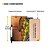 cheap Graphic Print Bags-Men&#039;s Women&#039;s Wallet Coin Purse Credit Card Holder Wallet PU Leather Party Outdoor Shopping Zipper Breathable Durable Color Block 3D Dark Brown Blue Khaki